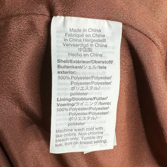 J CREW Tan Brown Leopard Patterned Pleated Midi Dress Women's Size 6 Belted Chic - Picture 5 of 7